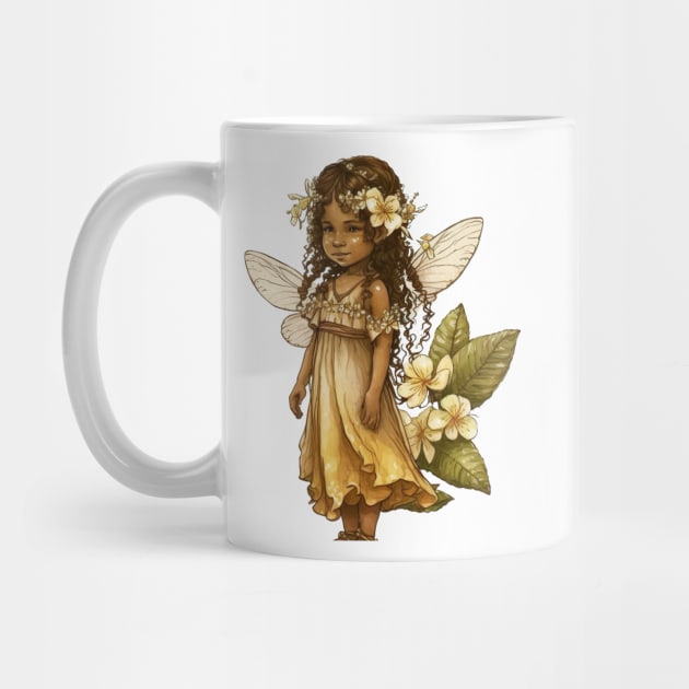 Plumeria Flower Fairy Girl Cute Hawaii Cicely Mary Barker by peachycrossing